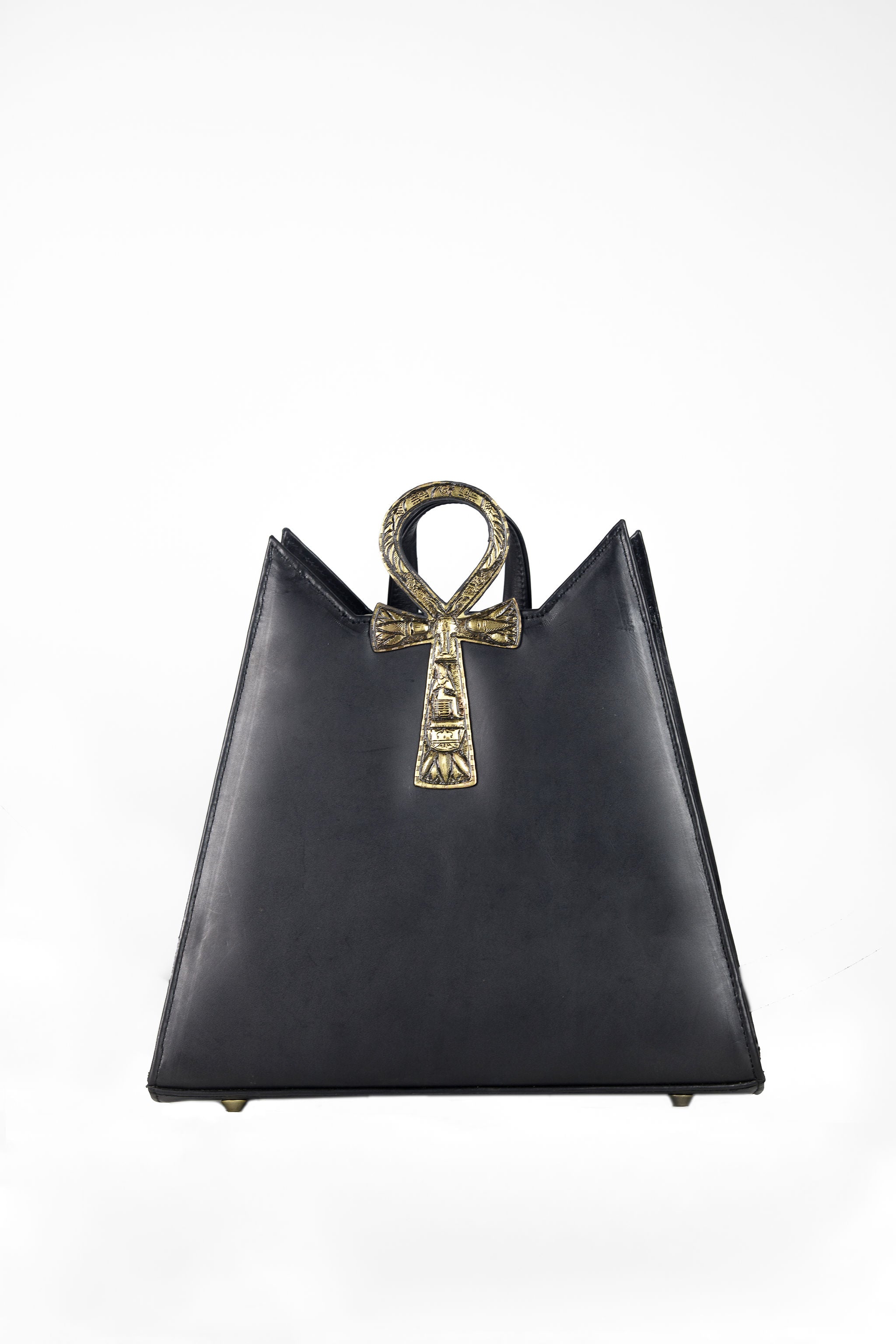 Black-Gold Oxide Ankh Backpack